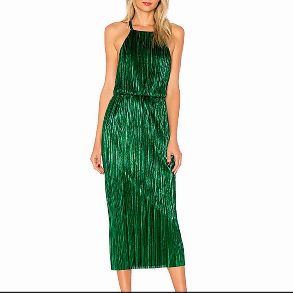 House of Harlow 1960 x REVOLVE Farrah Dress in Emerald